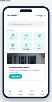Client app screen