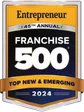 Top New & Emerging badge