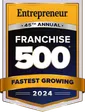 Fastest Growing badge